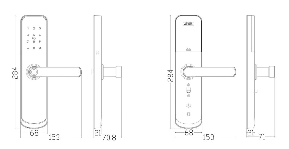 Fingerprint Smart Lock - A280