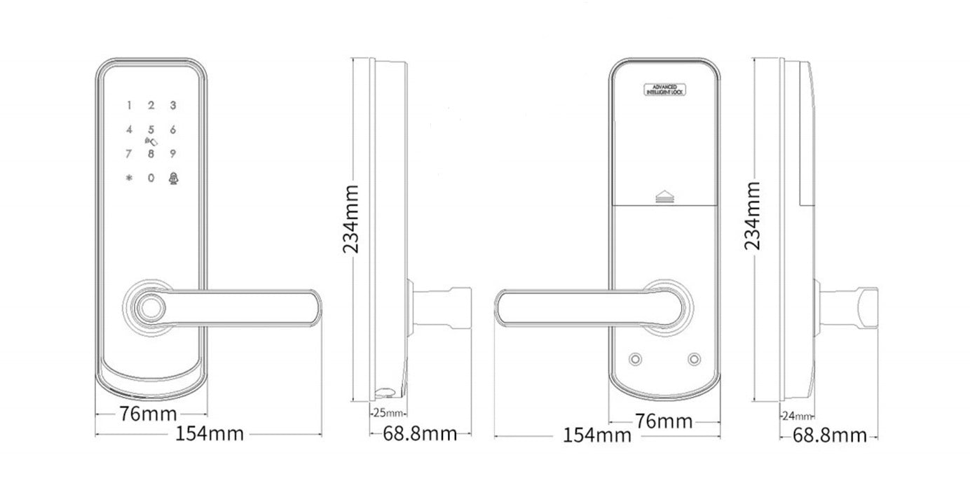 Fingerprint Smart Lock - A230