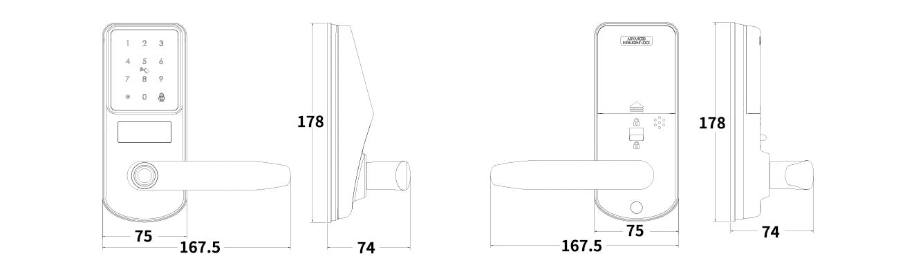 Fingerprint Smart Lock - A290