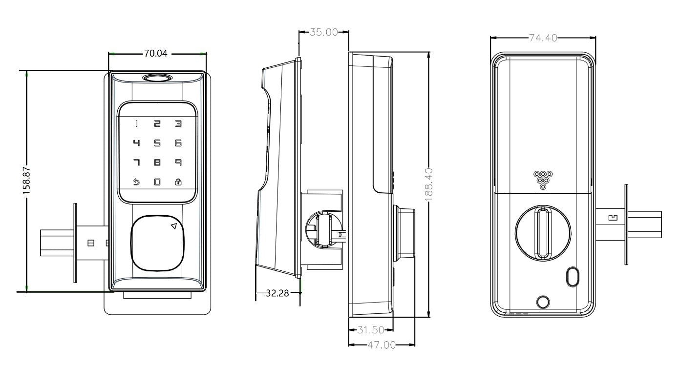 Deadbolt Smart Lock - D260